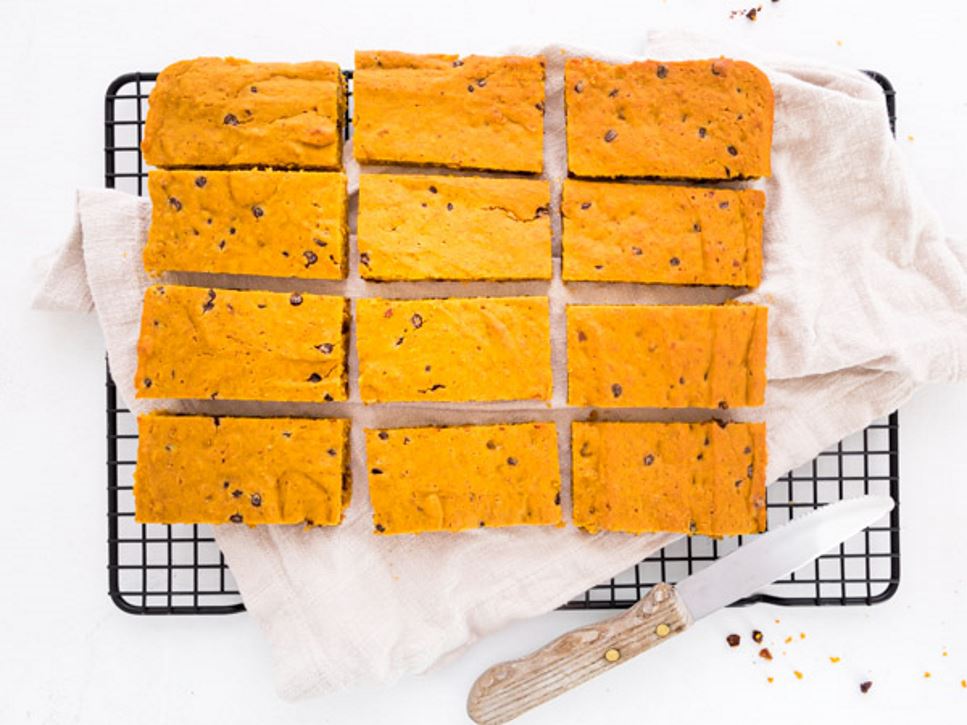 Choc Chip Pumpkin Bar