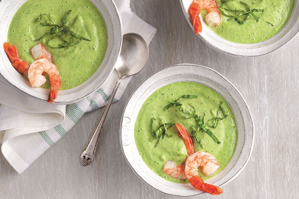 Creamy Cucumber Gazpacho