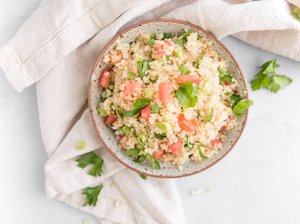 Simple Middle Eastern-Style Bulgur Salad Recipe